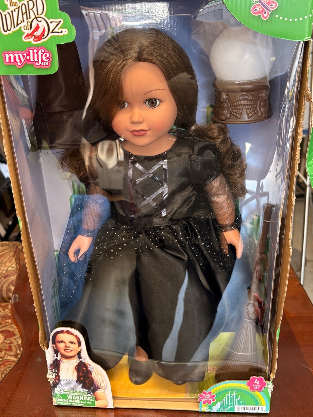 My Life As Wizard of Oz Black Witch Doll